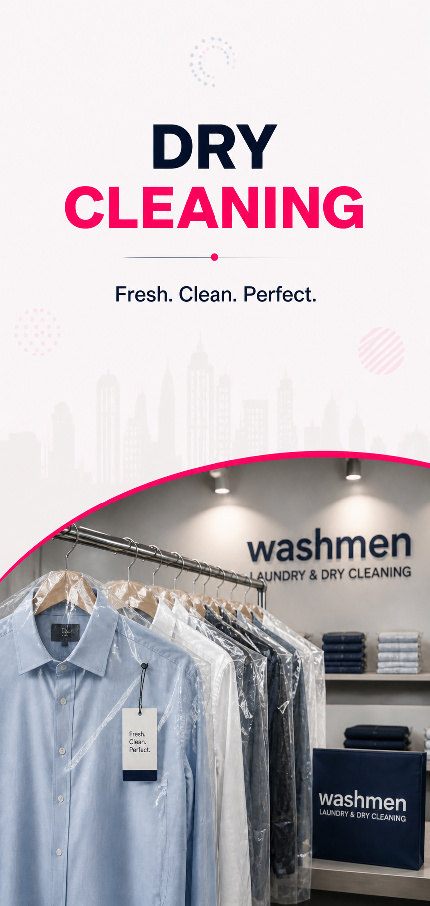 Dry cleaning service