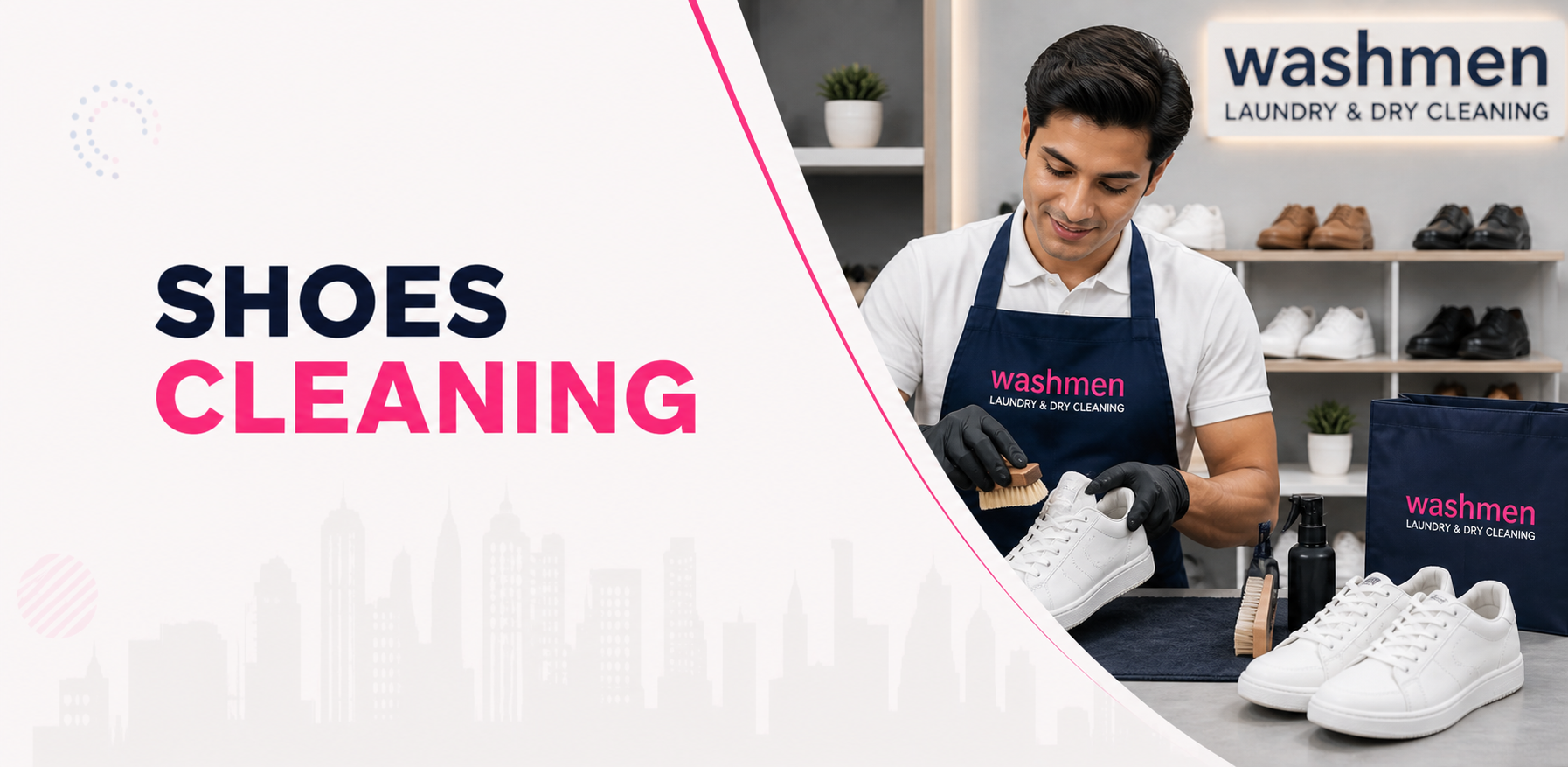 Shoes cleaning service
