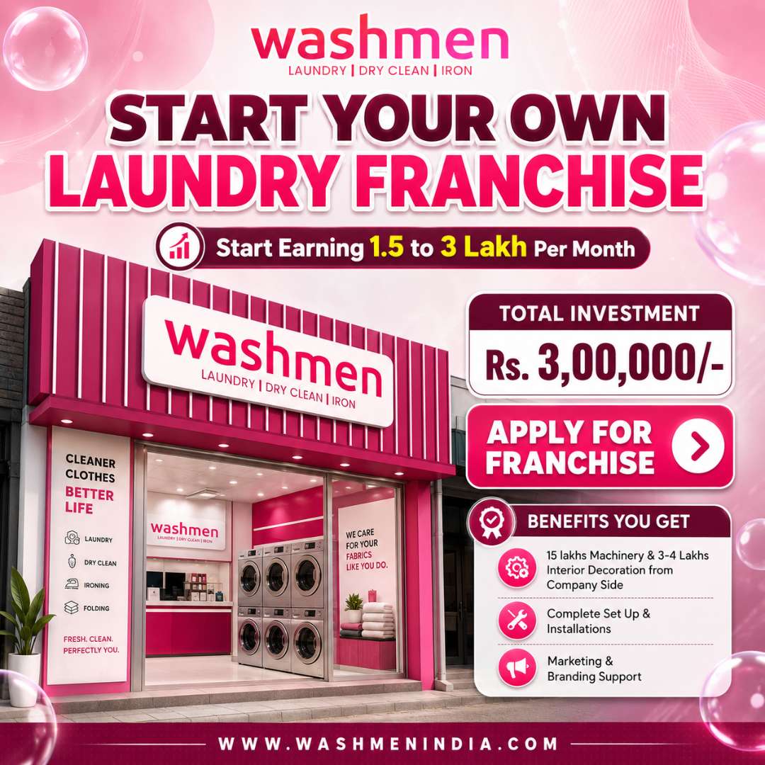 Washmen expands franchise vision as organised laundry industry grows